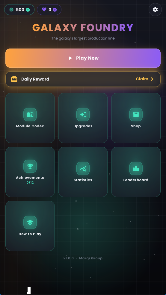 Galaxy Foundry — 1